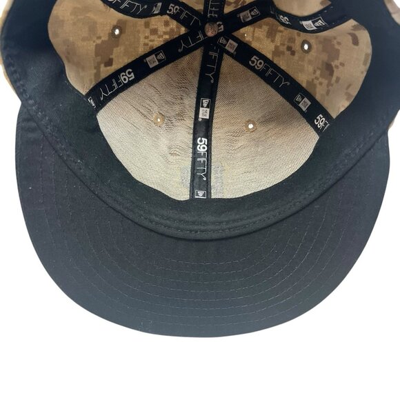 Pittsburgh Pirates New Era On Field Authentic Hat Cap 7 Camo Military 59Fifty - Picture 12 of 12